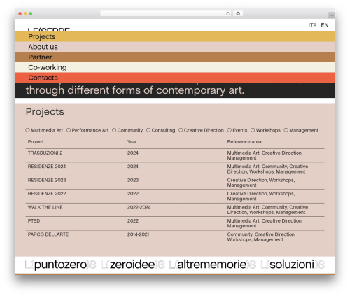 WP theme Webdev Theme - altrememorie.it