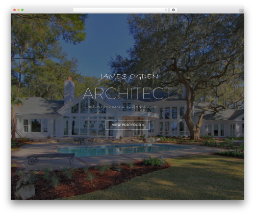 X WordPress theme - jamesogdenarchitect.com