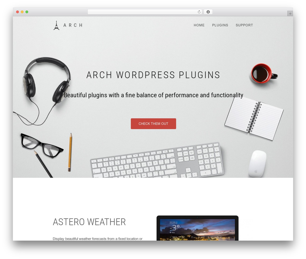 Arch Theme theme WordPress - archtheme.com