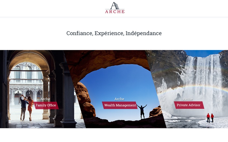 Arche Theme WordPress theme by Interact