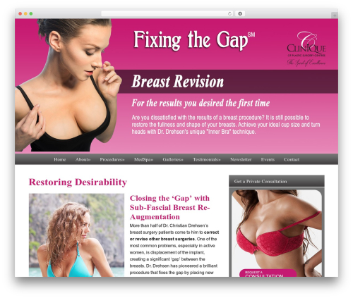 Catalyst WordPress theme - fixingthegap.com