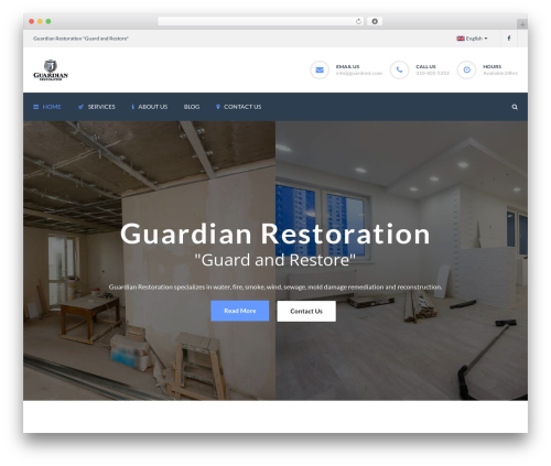 Pithree framework WordPress plugin - restorationandwaterdamage.com