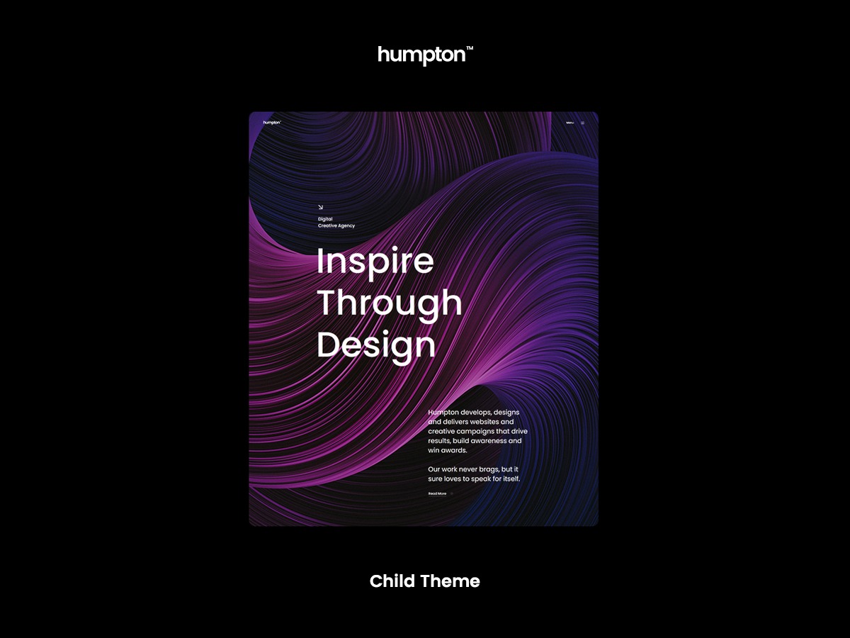 Humpton Child WordPress template