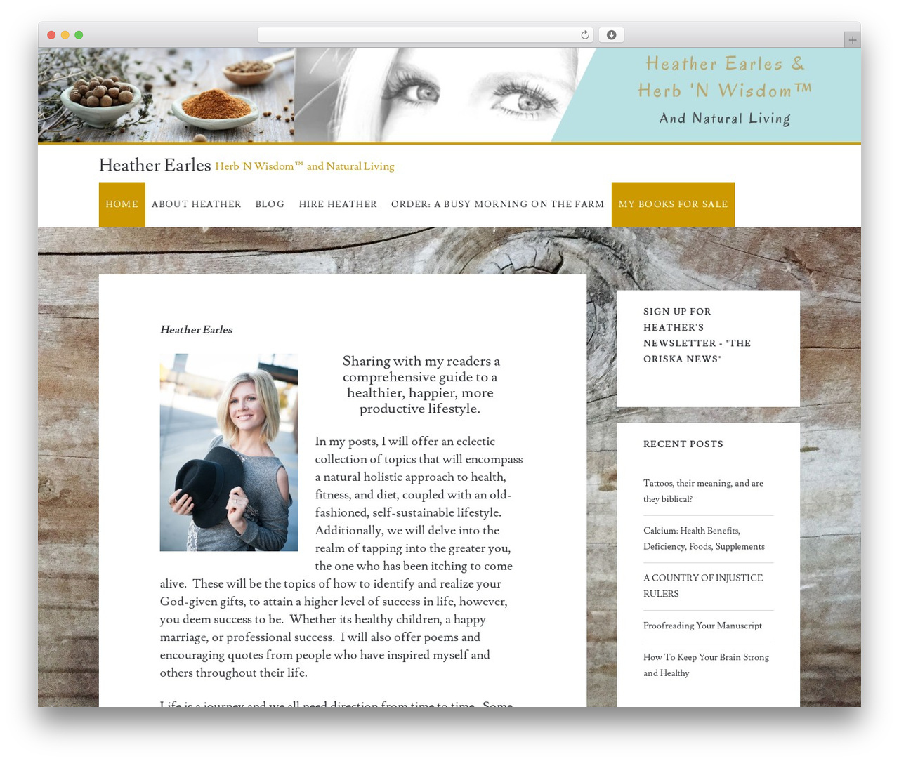 Ignite Plus WordPress theme - heatherearles.com Ignite Plus WordPress theme - heatherearles.com