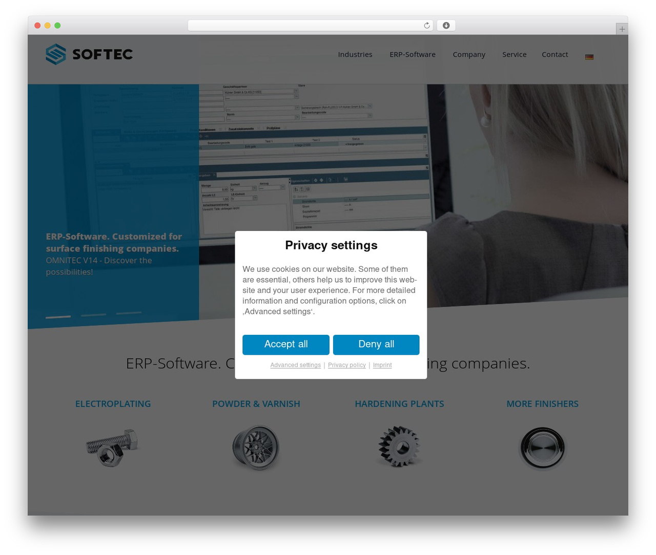 Softec AG theme WordPress - softec-ag.com