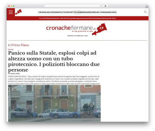Theme JEF 4 CF26 theme WordPress - www.cronachefermane.it