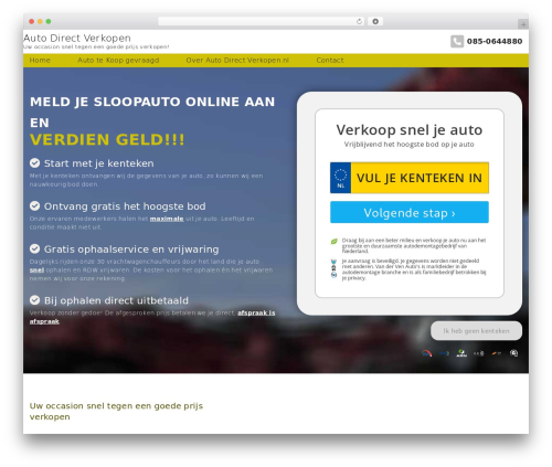WordPress theme Venauto Shared theme - autodirectverkopen.nl