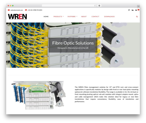 WordPress theme vGlacier - wrenuk.com