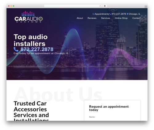 WP Blazar Theme WordPress theme - caraudiocustoms.com