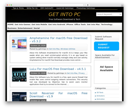 Pacrose Wordpress Development theme WordPress - getitintopc.com