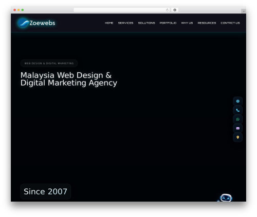 picostrap5 best WordPress theme - zoewebs.com