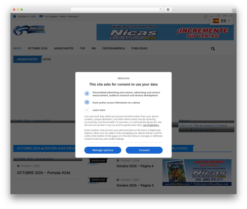 Theme WordPress Barta - nicasnews.com