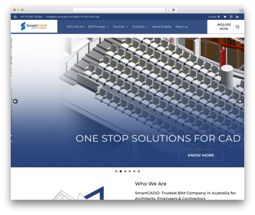WordPress theme Astra - smartcadd.com