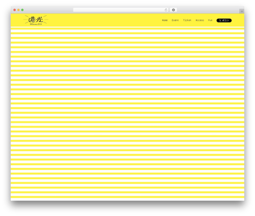 WordPress theme Bootstrap Canvas WP - minatopika.com