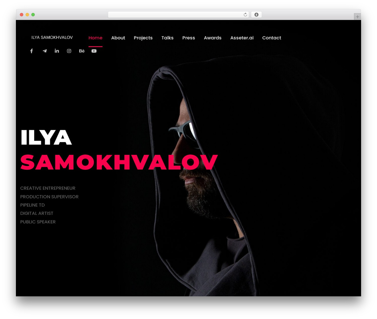 WordPress theme Trydo - isamohvalov.com