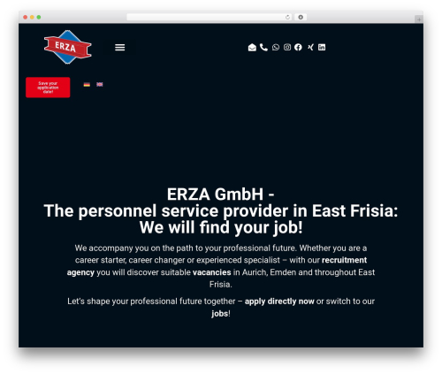 Zvoove recruit jobboard WordPress plugin - erza-gmbh.de