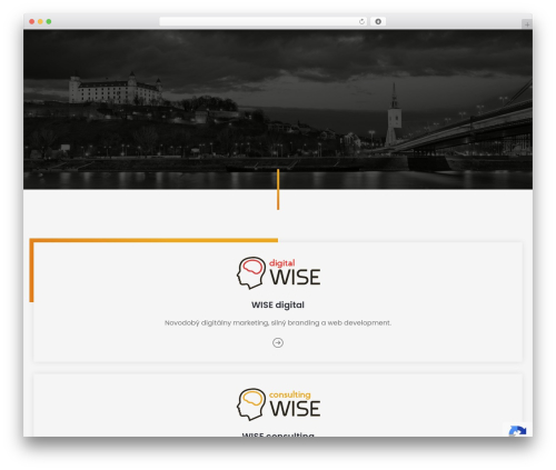 Leverage WP theme - wise.sk
