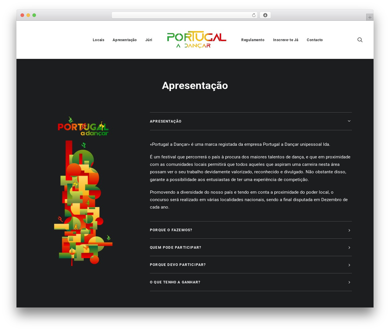 Theme WordPress Uncode - portugaladancar.pt Theme WordPress Uncode - portugaladancar.pt
