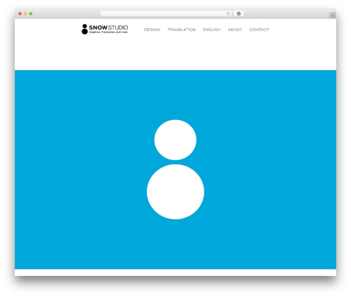 WordPress theme ORIGINAL THEME - snowstd.com