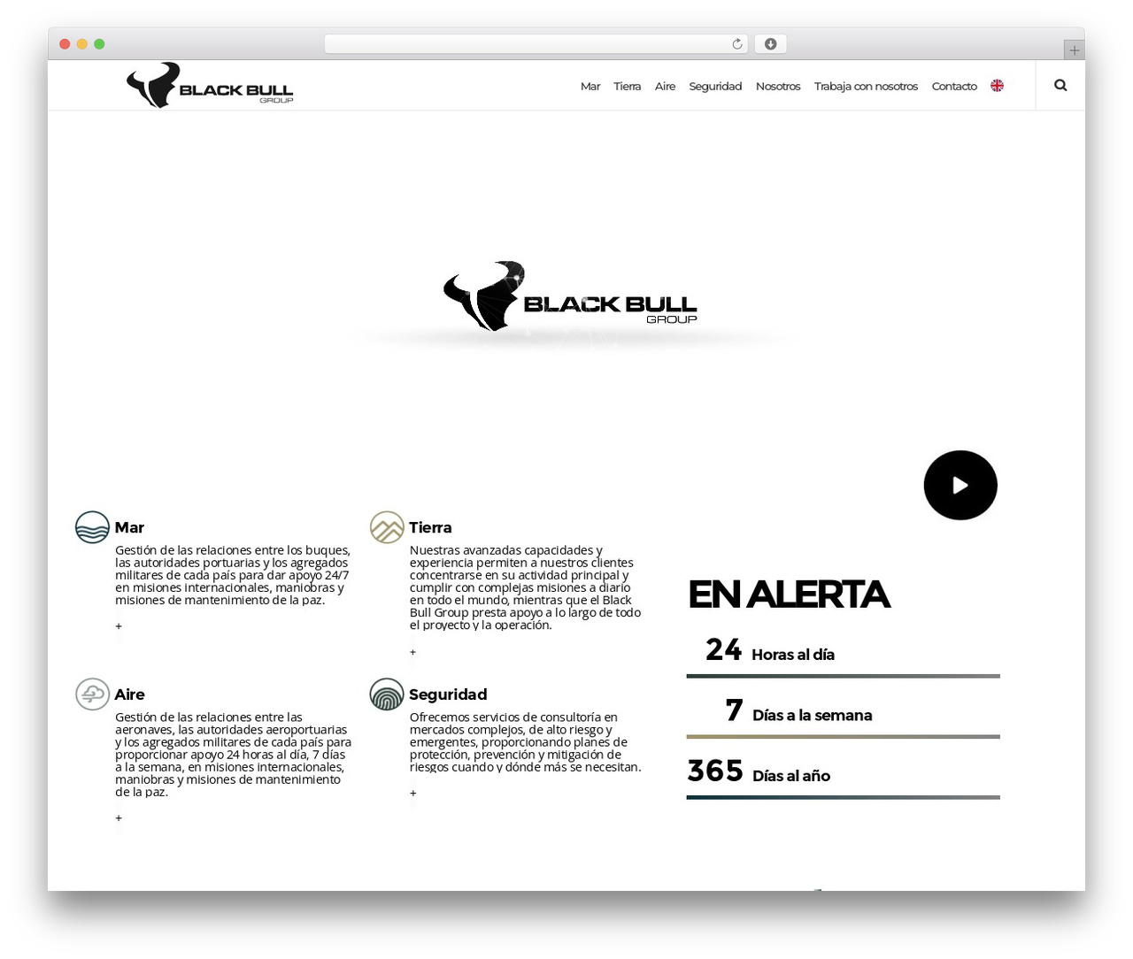 DFD Native WP theme - blackbull-group.com