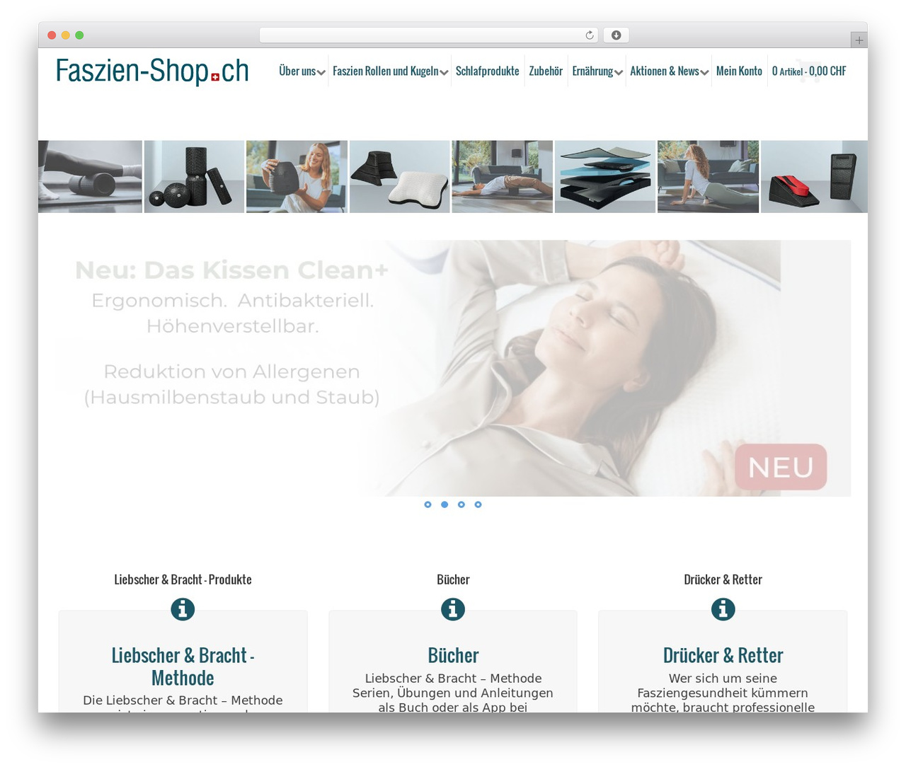 DynamiX Child Theme WordPress theme - faszien-shop.ch