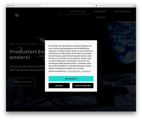 Hello Elementor WordPress theme - hsproductions.de