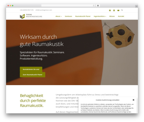 LeadEngine top WordPress theme - raumingenieur.com