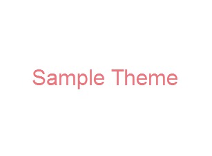 Sample Theme premium WordPress theme by Arshad Mehmood