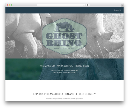 Theme WordPress Invert Lite - ghostrhino.com