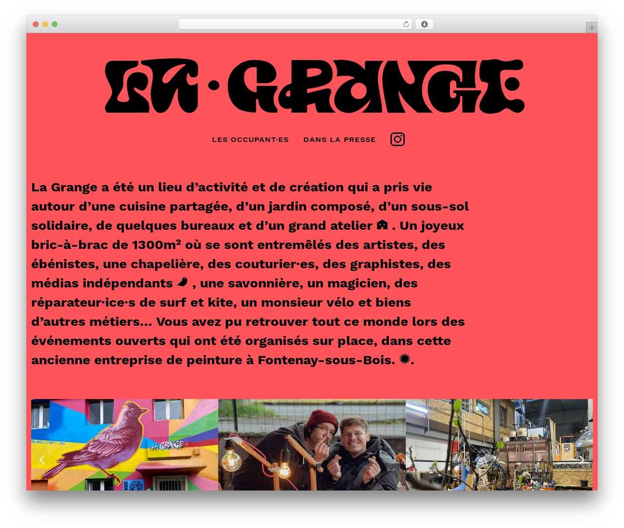 WordPress theme Hello Elementor - lagrange-plateauurbain.com