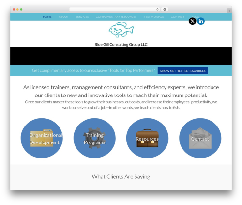 WordPress theme Nectar - bgfishpond.com