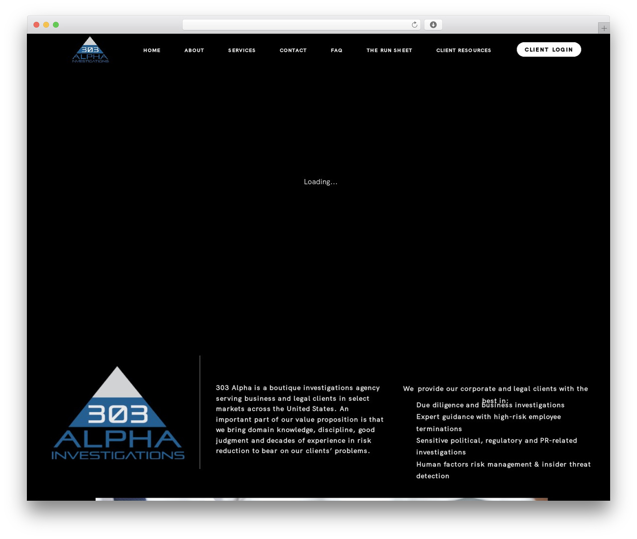 WordPress theme Pronto - 303alpha.com WordPress theme Pronto - 303alpha.com