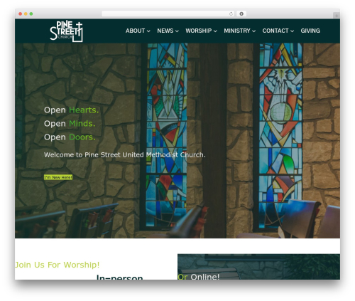 Beaver Builder Theme theme WordPress - pinestreetumc.org
