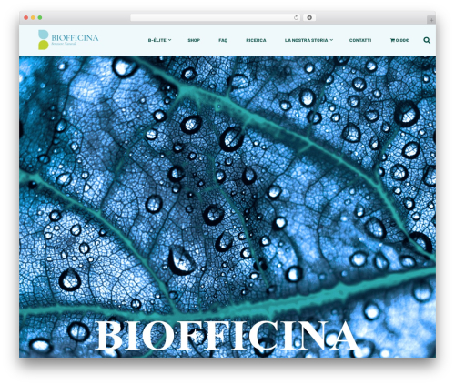 OrgaFit top WordPress theme - biofficina-shop.com