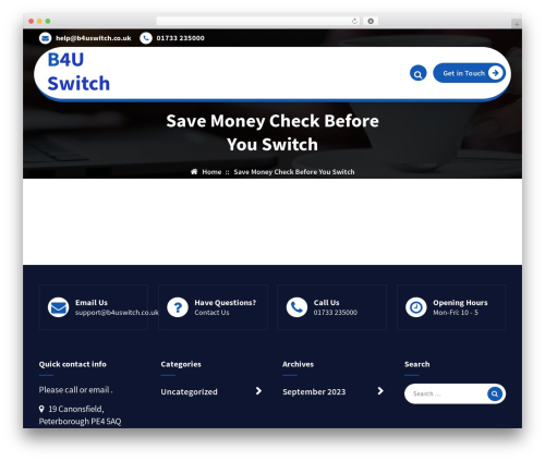 Theme WordPress Quickify Pro - b4uswitch.co.uk