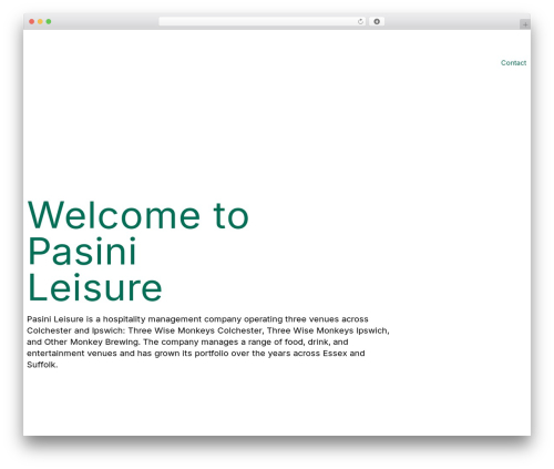 Tenweb builder WordPress plugin - pasinileisure.com