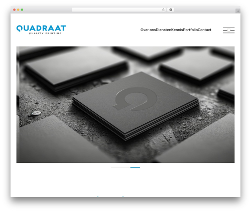 WordPress theme template - quadraat.nl