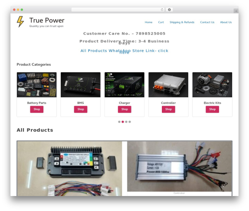 Category Slider for WooCommerce (woo-category-slider-grid) free WordPress plugin - truepowerenergy.in