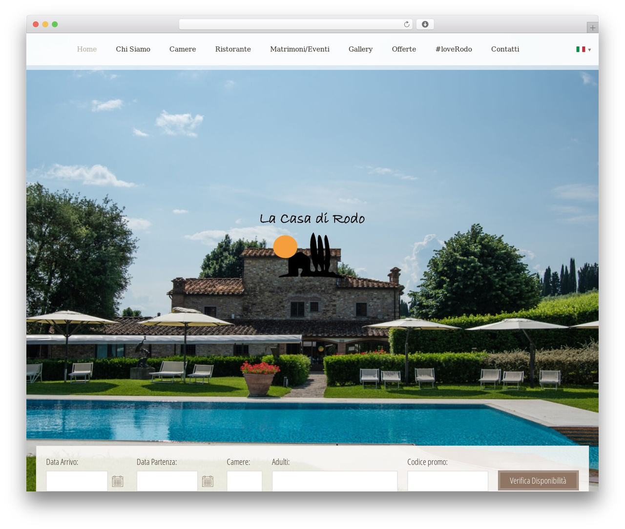 Rodo WordPress theme - lacasadirodo.it