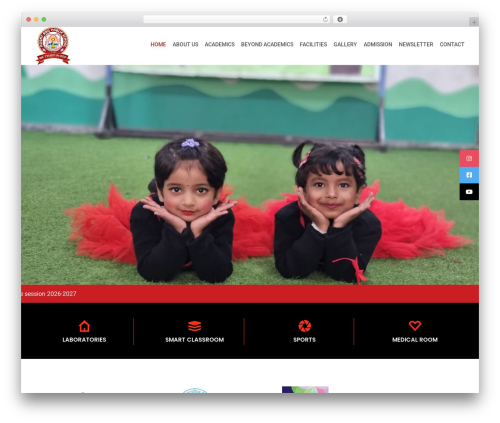 Site theme WordPress - mountabupublicschool.net