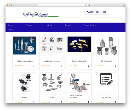 Theme WordPress Client Theme - fluidprocess.com
