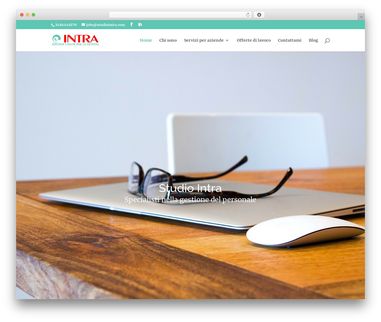 Theme WordPress Divi - studiointra.com