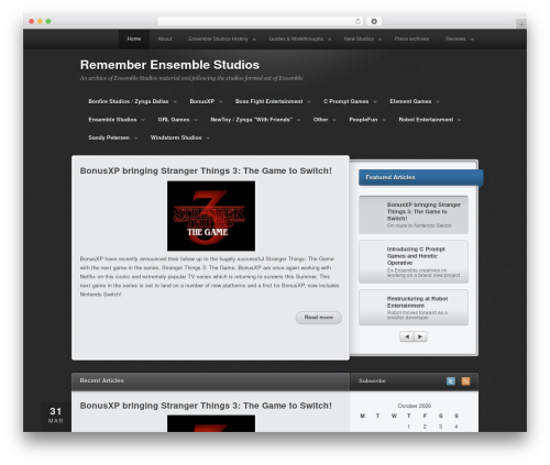 Podpress WordPress plugin - remember-ensemblestudios.com