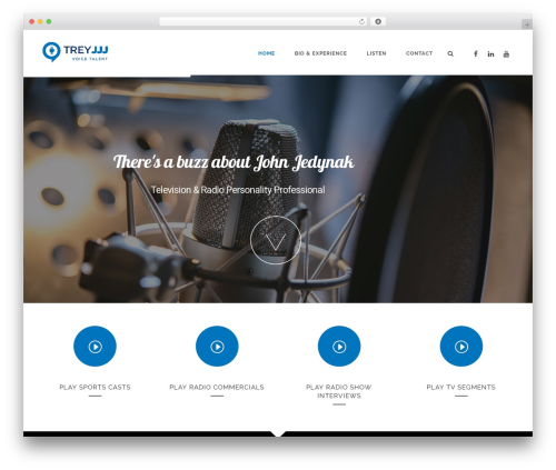Aperio best WordPress theme - treyjjj.com