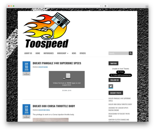 BoldR Pro WordPress theme - toospeed.com