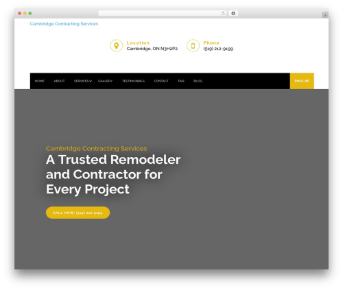 Divi WordPress website theme - onremodeler.com