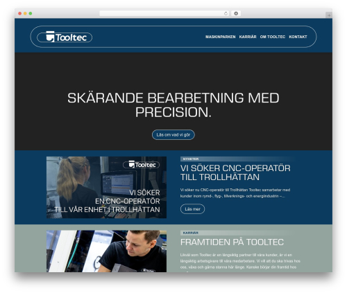 Divi WP theme - tooltec.se