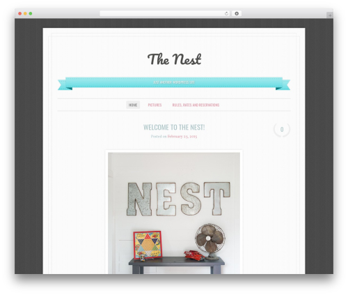 Ever After WordPress theme - thenest-brenham.com