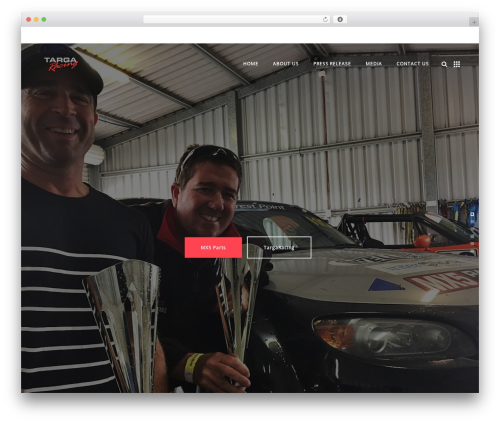 ken WordPress theme design - targaracing.com.au