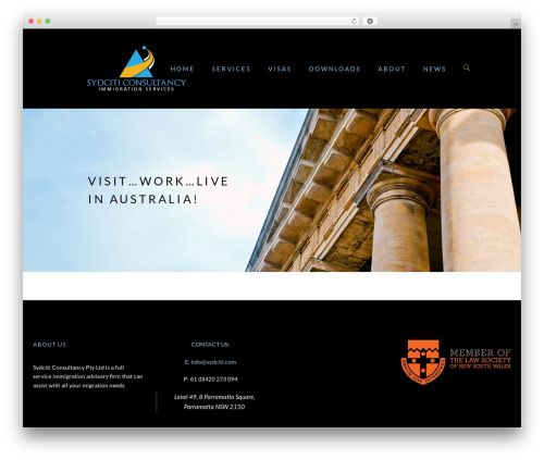 Theme WordPress TM Polygon - sydciti.com